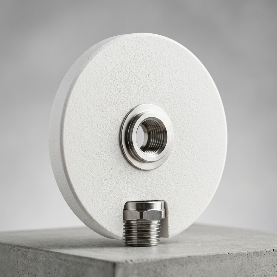 Sintered ceramic disc diffuser main view